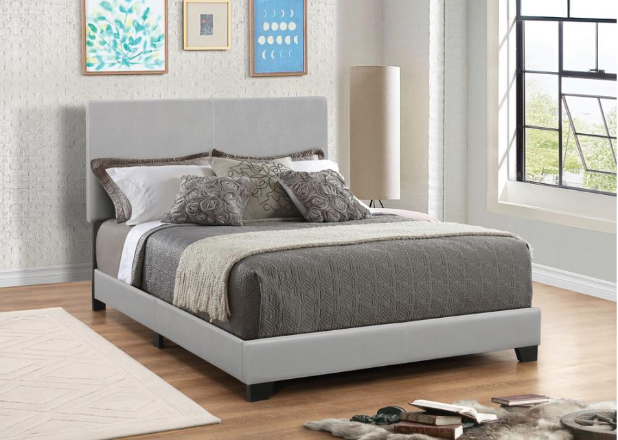 Coaster® Dorian Upholstered Leather Bed