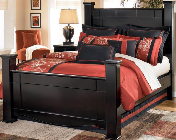 Ashley Furniture Shay Queen Poster Bed